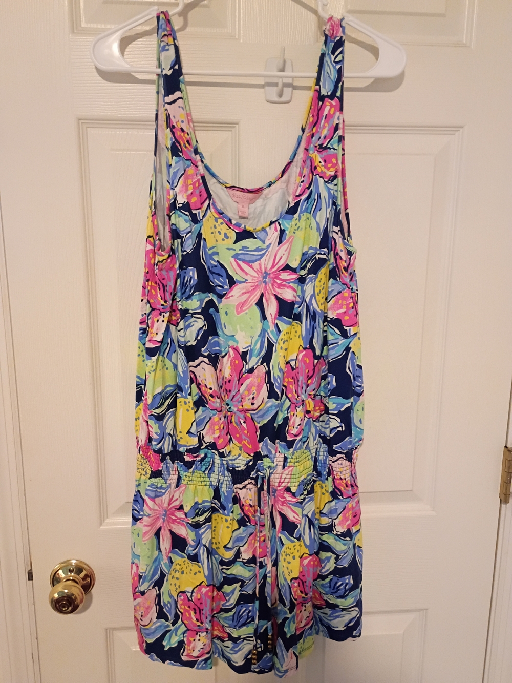 Lilly Pulitzer Romper XL Very Bright!